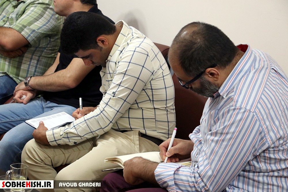نشست خبرنگاران کیش با امام جمعه کیش علیدادی