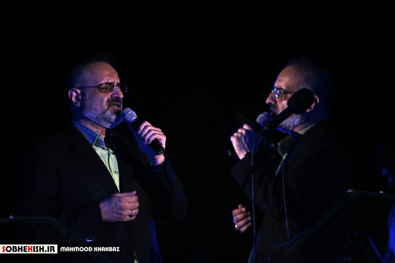 کنسرت ساحلی محمد اصفهانی در جیزه کیش