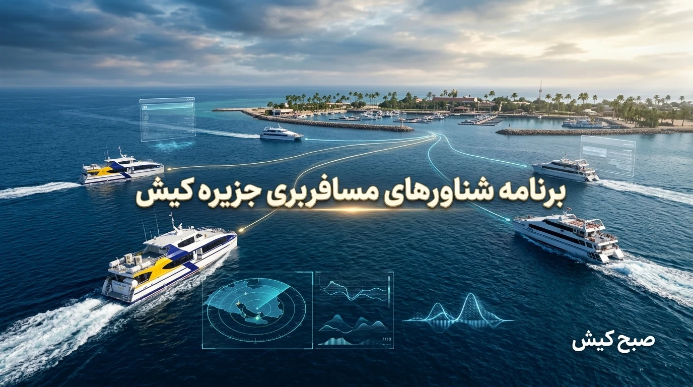 برنامه شناورهای مسافربری جزیره کیش ( یکشنبه 20 اردیبهشت 1405 )