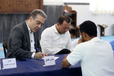 برگزاری میز خدمت شرکت عمران ، آب و خدمات کیش با اهالی محلات سفین قدیم | پایگاه خبری صبح کیش