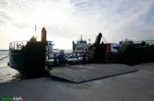 تردد بیش از هزار و ۷۰۰ خودرو در مسیر دریایی کیش طی یک هفته گذشته گزارش شد