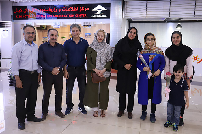 کسب مدال طلای مسابقات قهرمانی کشور اسکواش دختران