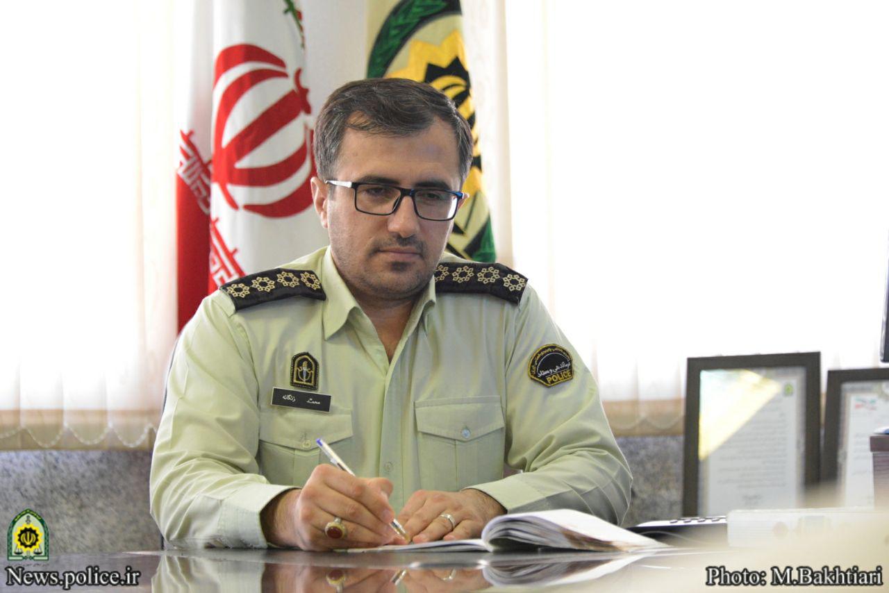 پیام تشکر معاون اجتماعی پلیس کیش در پی پخش کلیپ مامور راهنمایی این جزیره