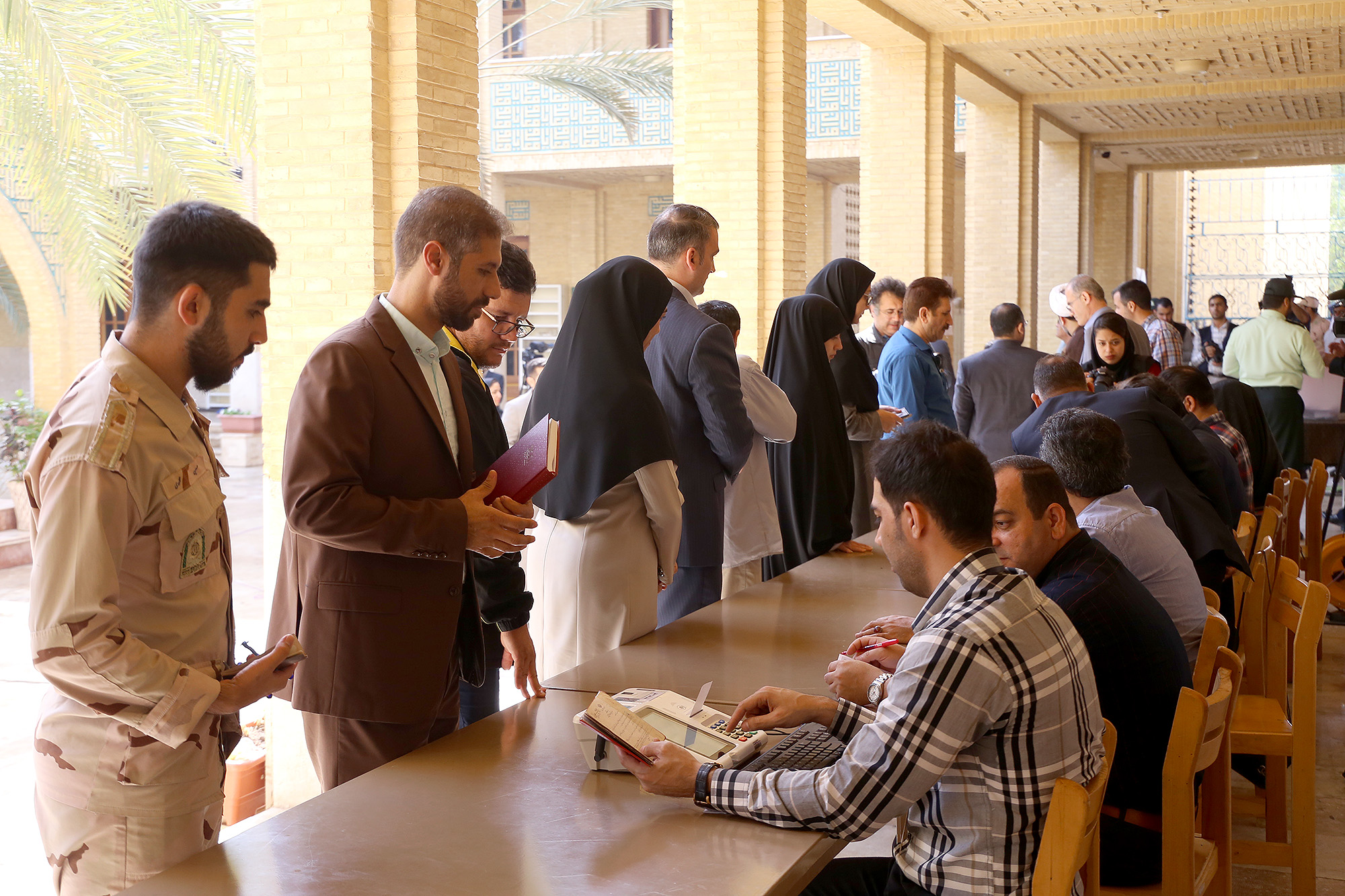 ویدئو / انتخابات ریاست جمهوری در جزیره کیش