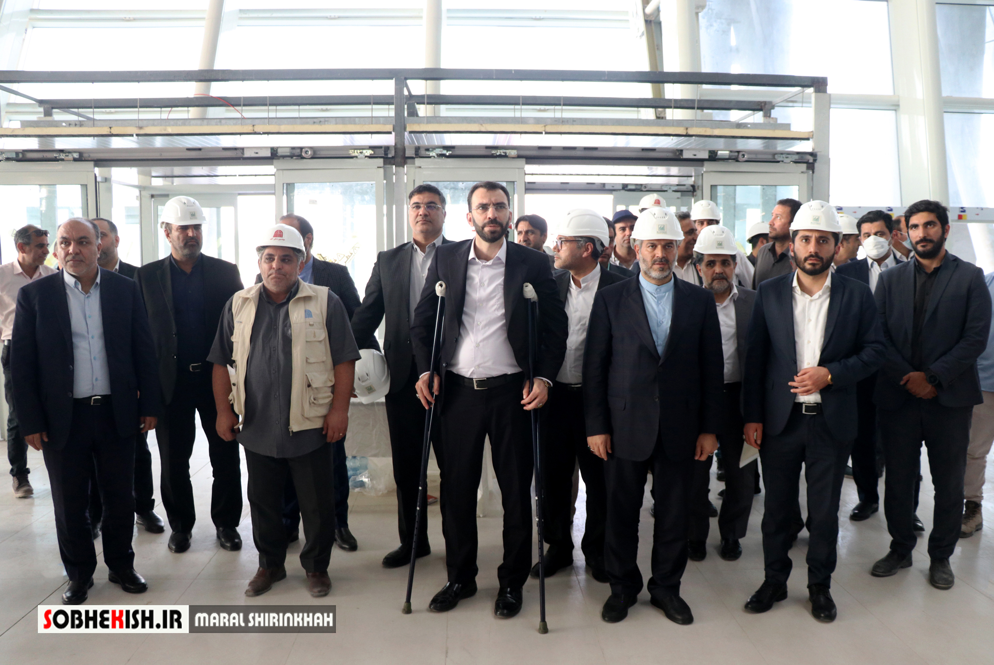 سرعت ساخت ترمینال جدید فرودگاه کیش سه برابر شد