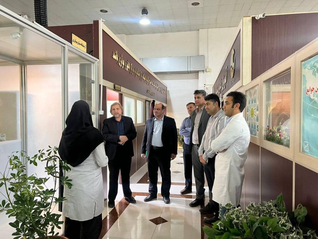 بازدید مهدی ادیبان از مجتمع آزمایشگاهی استاندارد کیش