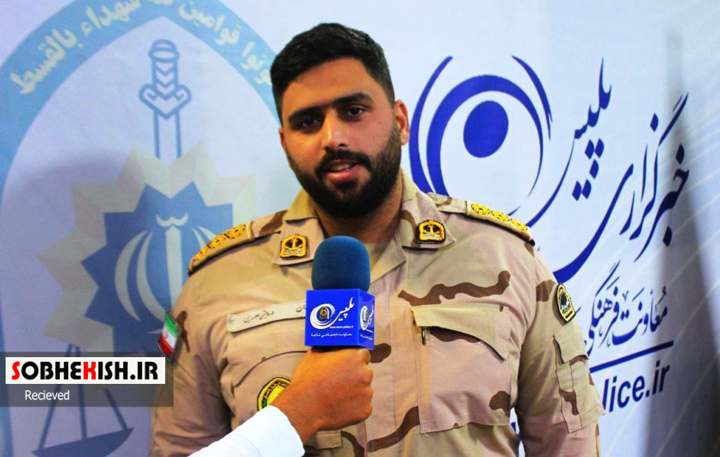 توقیف بیش از ۱۸۷ هزارمتر تورمنوفلامنت در آب‌های کیش