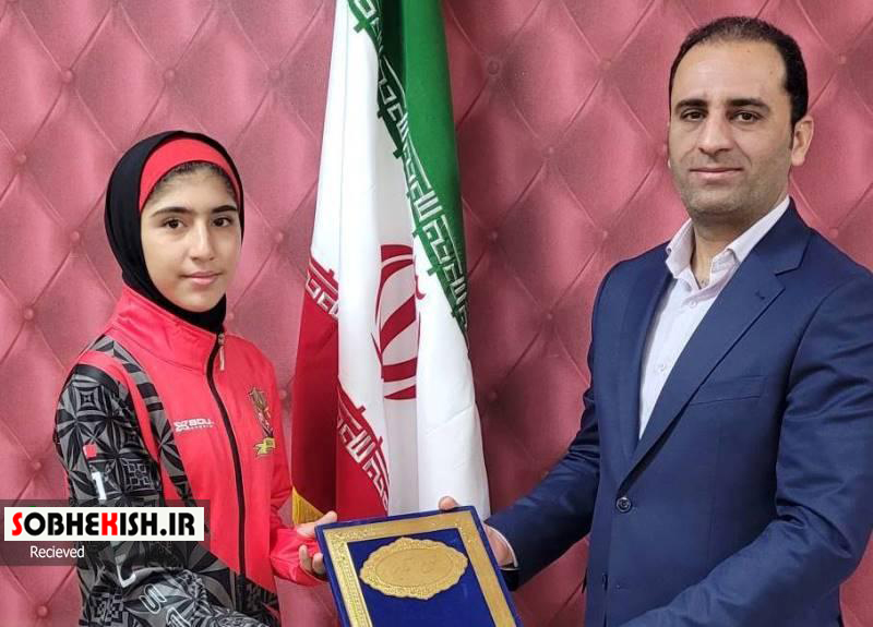 اعزام دانش آموز تنیسور کیش به مسابقات آسیایی
