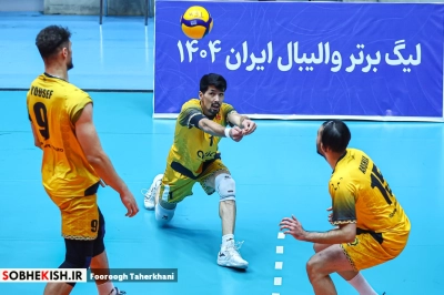لیگ برتر والیبال ، رازین پلیمر 1 – شهداب یزد 3 - گزارش تصویری - عکس 30 | پایگاه خبری صبح کیش