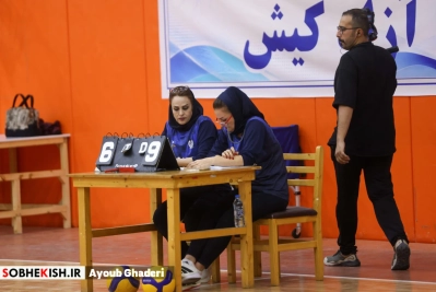 مسابقات والیبال بانوان به مناسبت هفته تربیت بدنی