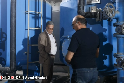بازدید مدیرعامل و مدیران شرکت عمران، آب و خدمات کیش از شهربازی سزیا