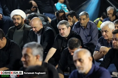 پنجمین شب مراسم عزاداری دهه اول فاطمیه در مسجد حضرت فاطمه زهرا(س) کیش