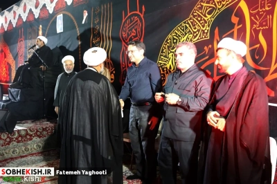 پنجمین شب مراسم عزاداری دهه اول فاطمیه در مسجد حضرت فاطمه زهرا(س) کیش