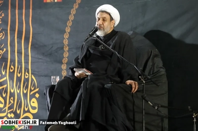 پنجمین شب مراسم عزاداری دهه اول فاطمیه در مسجد حضرت فاطمه زهرا(س) کیش