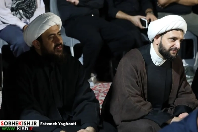 پنجمین شب مراسم عزاداری دهه اول فاطمیه در مسجد حضرت فاطمه زهرا(س) کیش