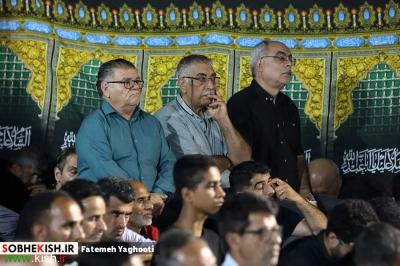 پنجمین شب مراسم عزاداری دهه اول فاطمیه در مسجد حضرت فاطمه زهرا(س) کیش