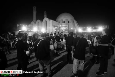 عزاداری دهه اول فاطمیه در کیش